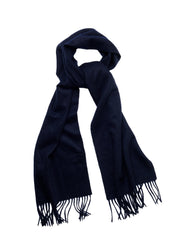 Cashmere Scarf - Navy