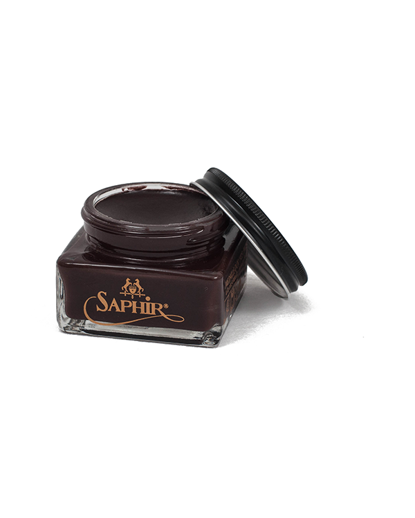 Saphir Crème Pommadier Shoe Cream - Dark Brown